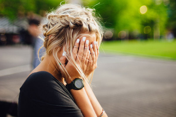 sad woman