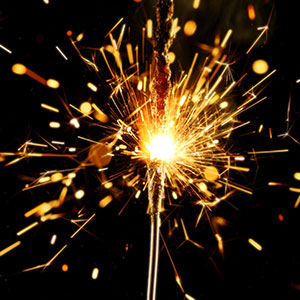 sparks